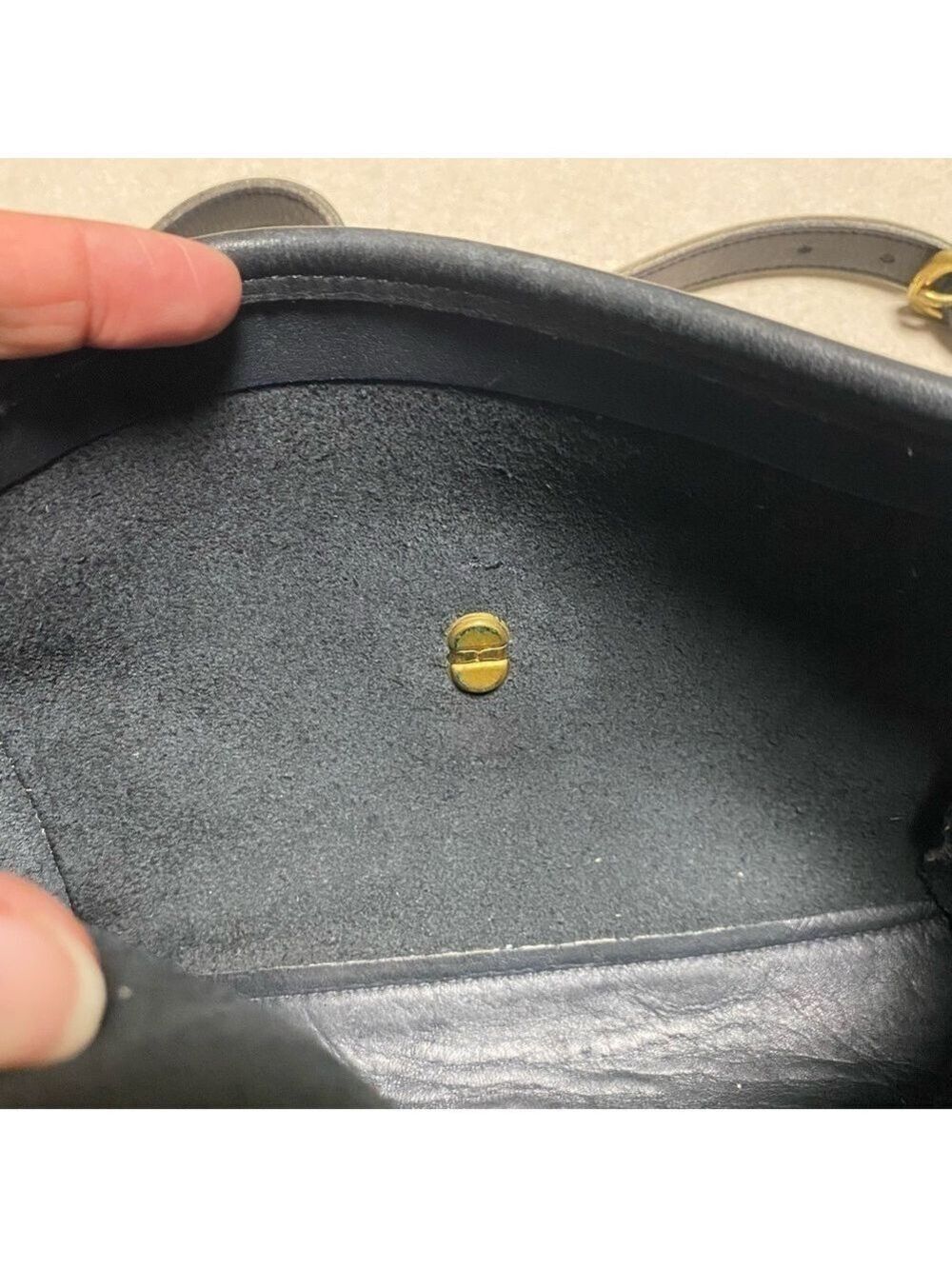 Coach Bag Black Vintage Devon Shoulder Bag- Restored - Picture 11 of 17